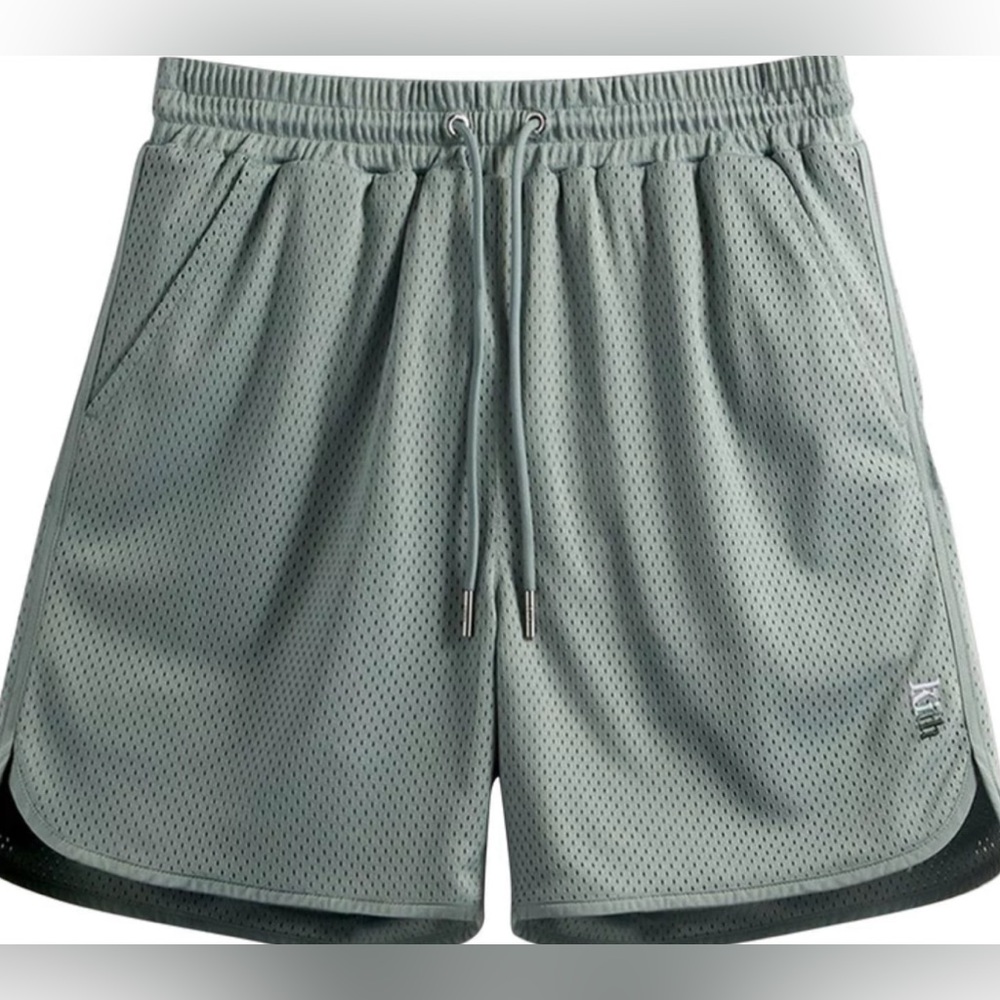 KITH MESH JORDAN SHORTS Tornado blue size M 9/10 condition sold out super rare